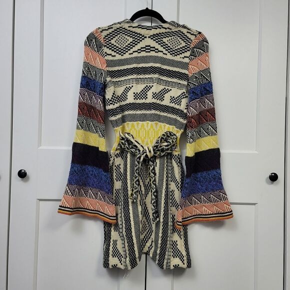 Free people patchwork sweater dress, xsmall - Picture 6 of 12